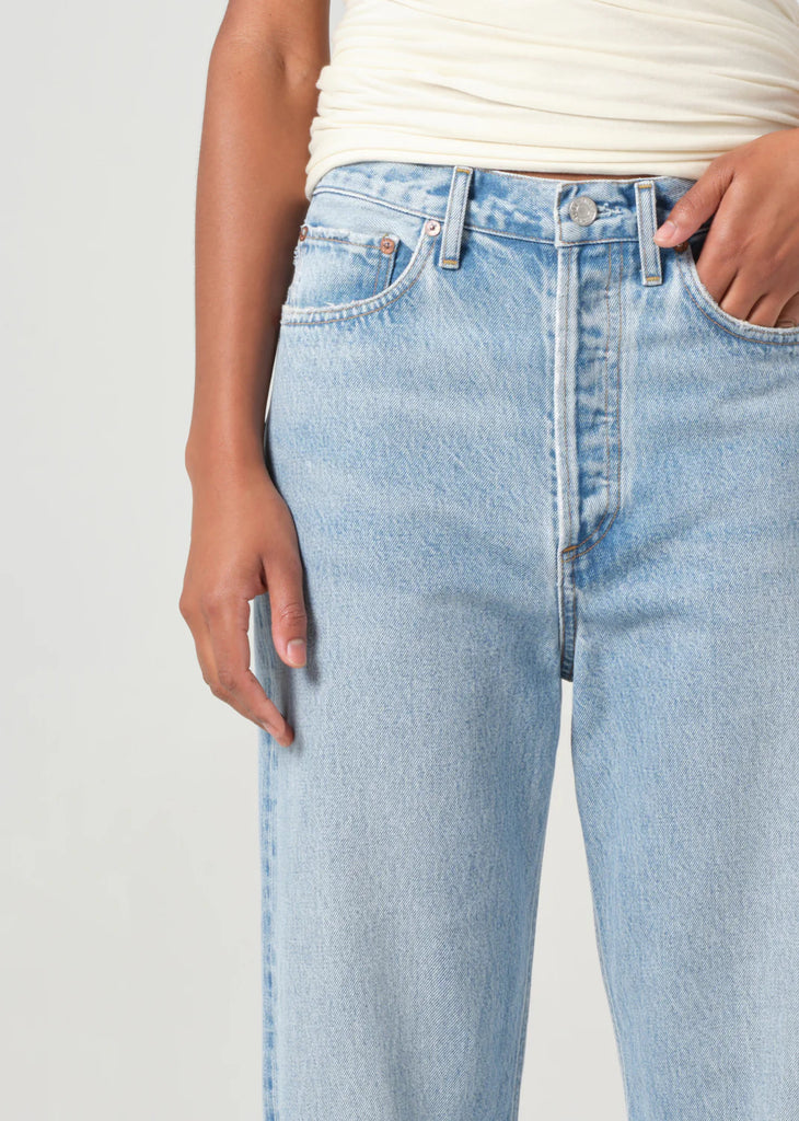 AGOLDE - 90's Crop Mid Rise Straight Jean -