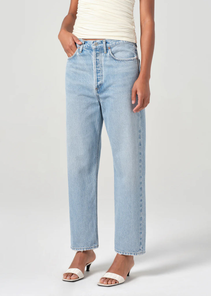 AGOLDE - 90's Crop Mid Rise Straight Jean -