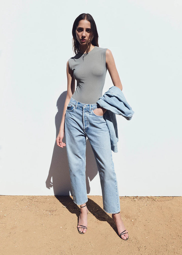 AGOLDE - 90's Crop Mid Rise Straight Jean -