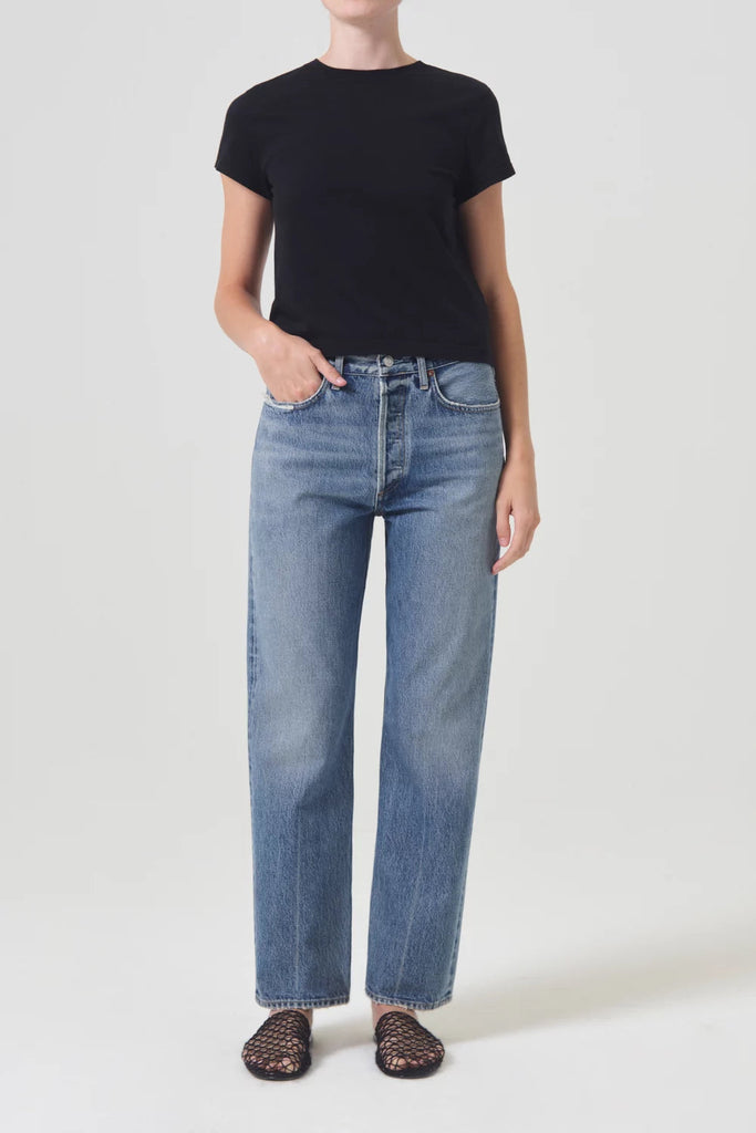 AGOLDE - Adine Shrunken T-Shirt -