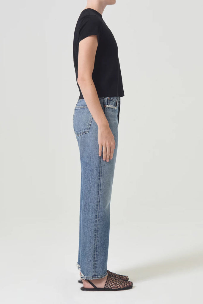 AGOLDE - Adine Shrunken T-Shirt -