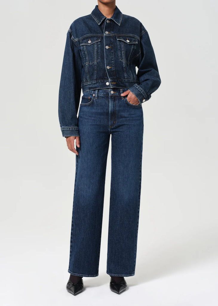 AGOLDE - Harper Straight Jean (Stretch) - Echo