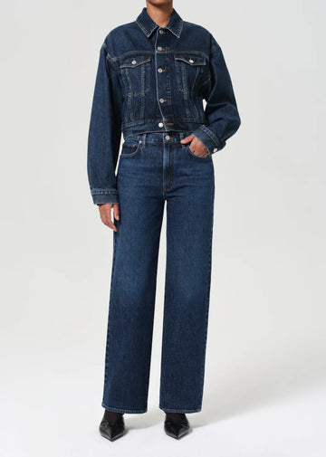 AGOLDE - Harper Straight Jean (Stretch) - Echo