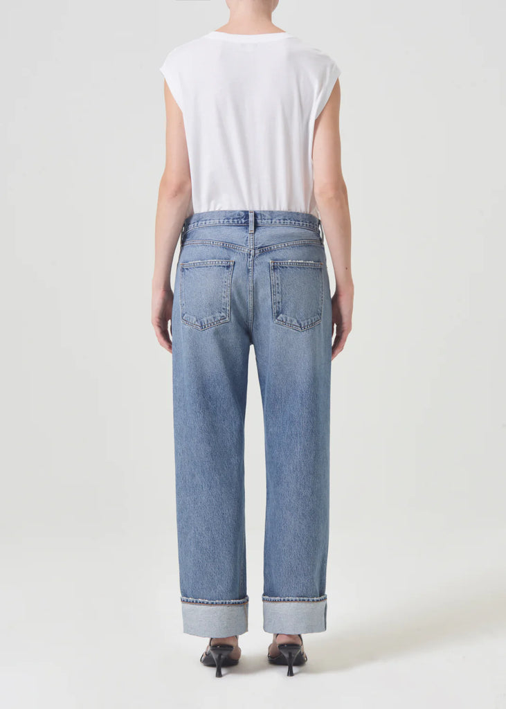 AGOLDE - Fran Low Slung Straight Jean -