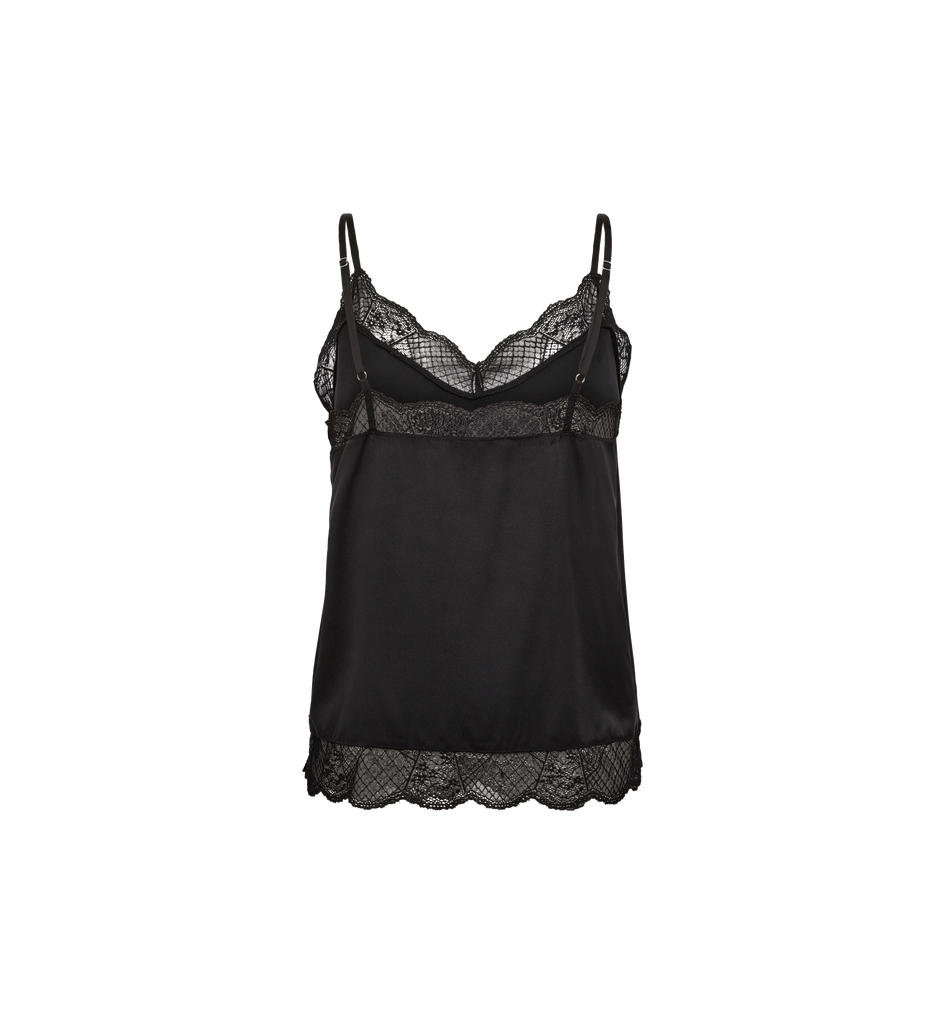 Mos Mosh - Ditte Silk Lace Singlet -