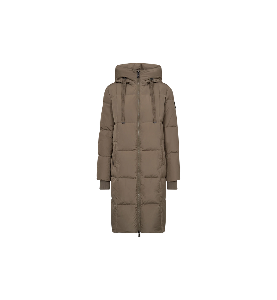 Mos Mosh - Nova Square Down Coat - Brindle