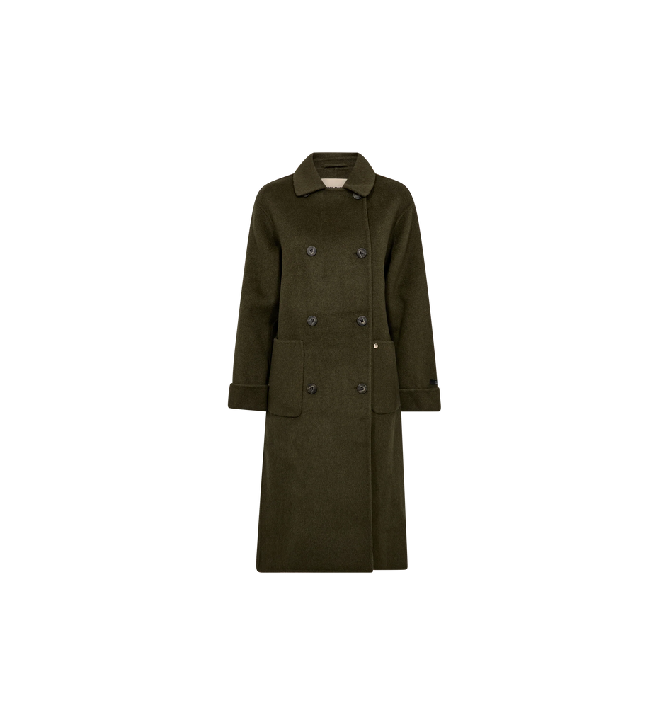 Mos Mosh - Lucca Loisa Wool Coat - Rosin