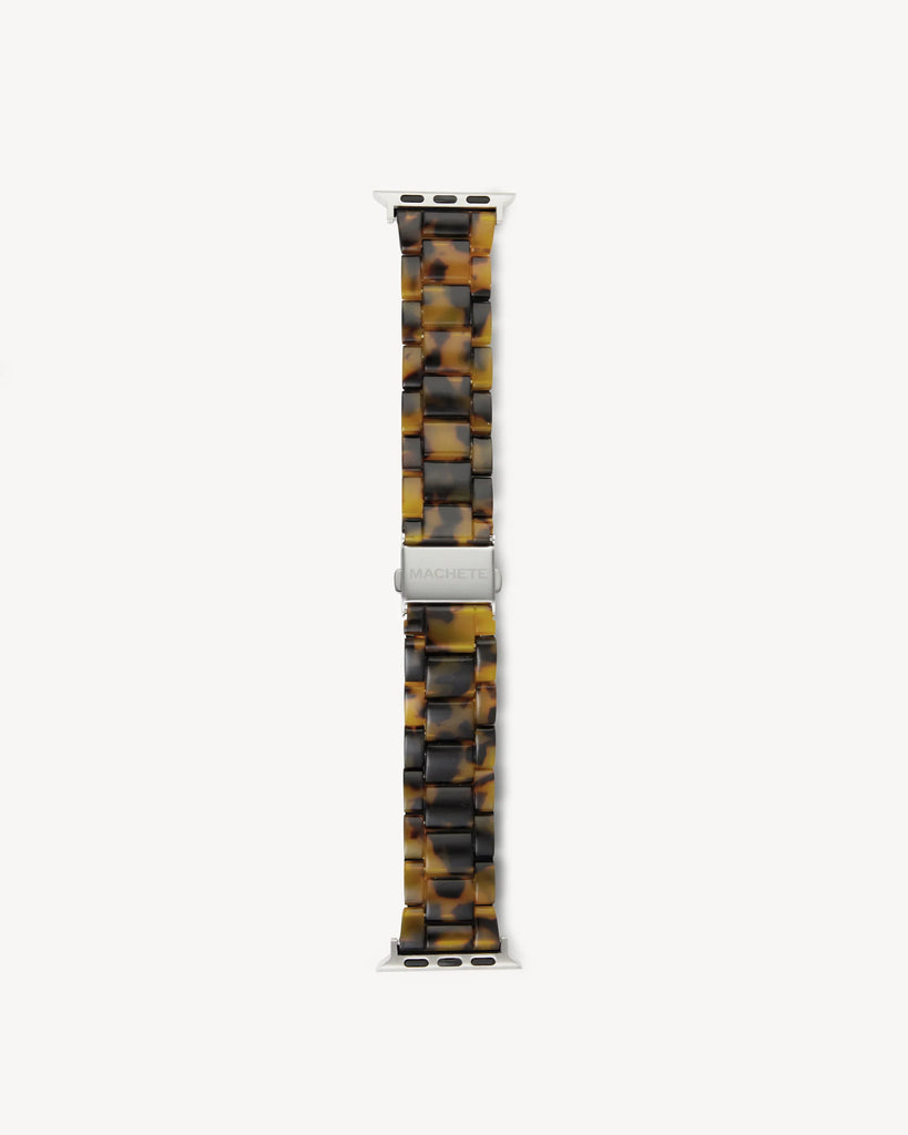 Machete - Apple Watch Band in Classic Tortoise with Black Hardware -