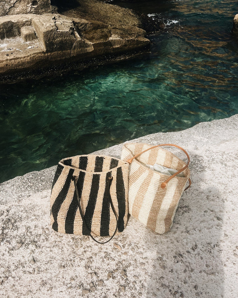 BEMBIEN - Francoise Stripe Tote – Cream -