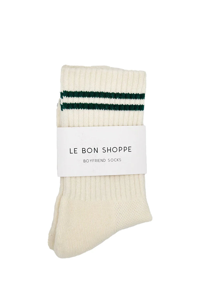 Le Bon Shoppe - Boyfriend Socks – Parchment -