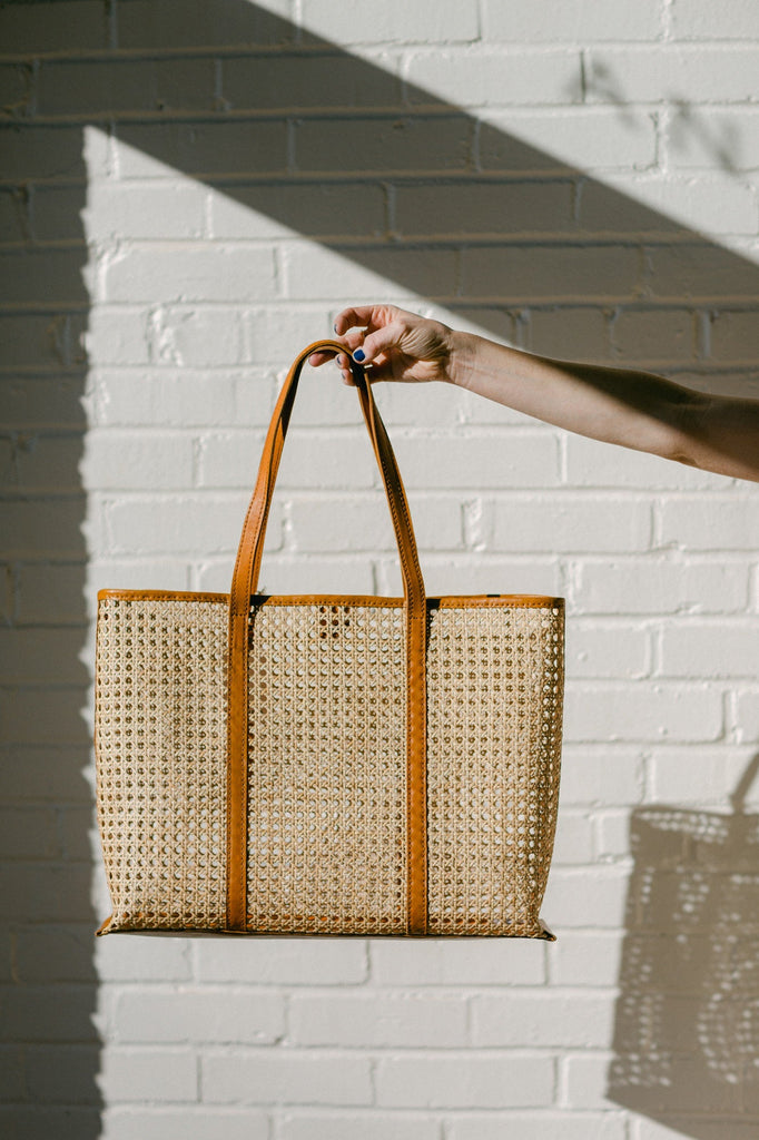BEMBIEN - Margot Rattan Tote Bag -