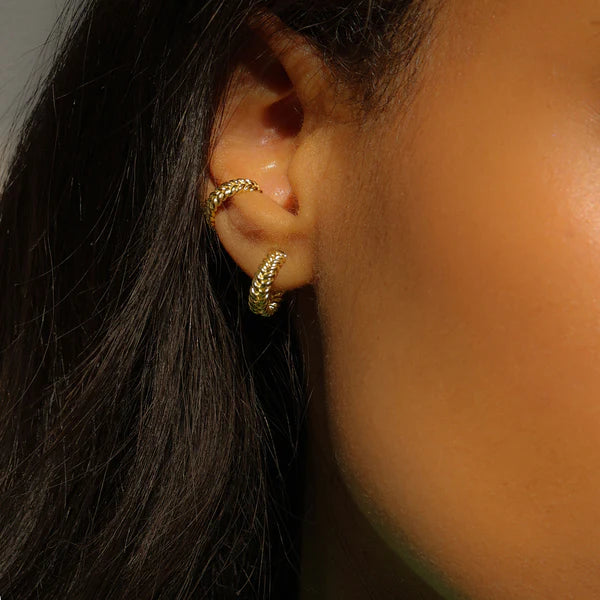 Leah Alexandra - Braided Hoops -