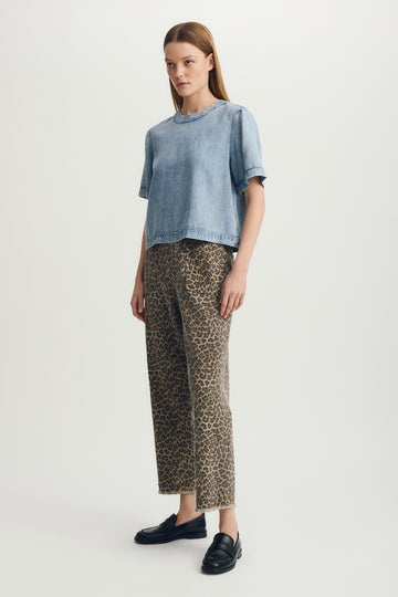 Melissa Nepton - Calypso Top - Med Blue Denim