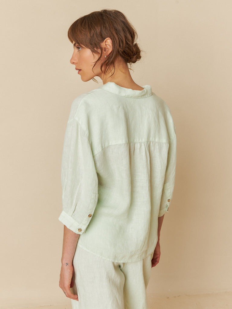 INDI&COLD - Linen 3/4 Bouse -