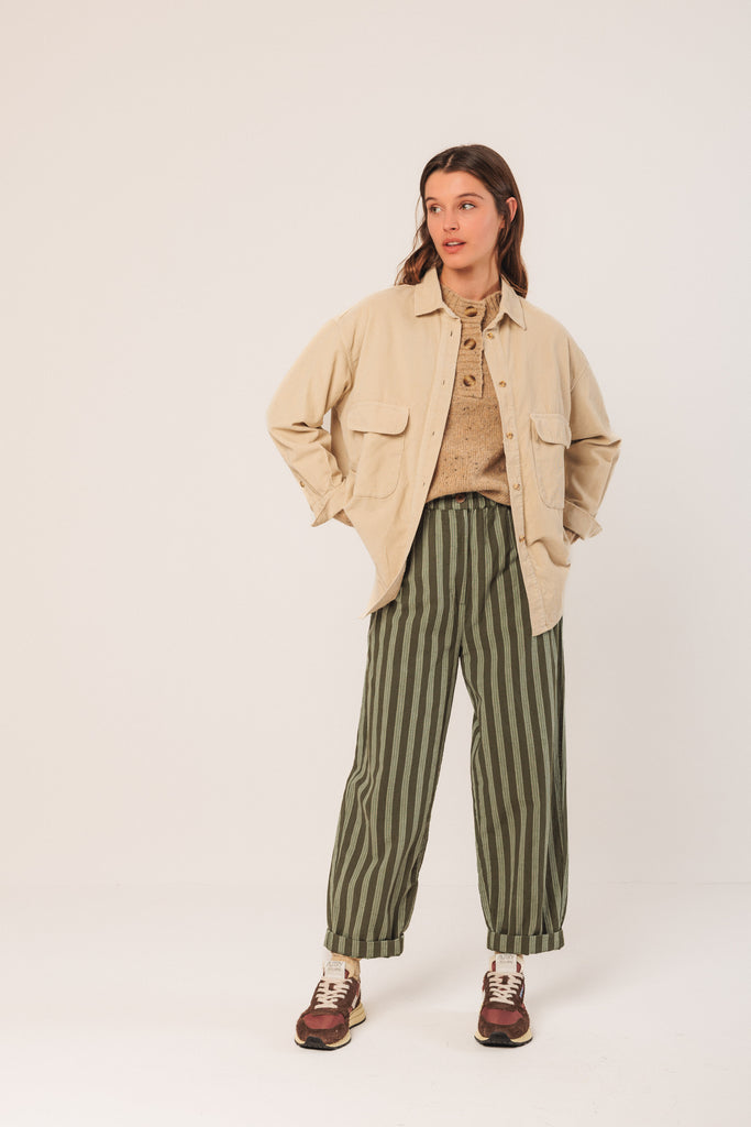 INDI&COLD - Cotton Corduroy Shirt -