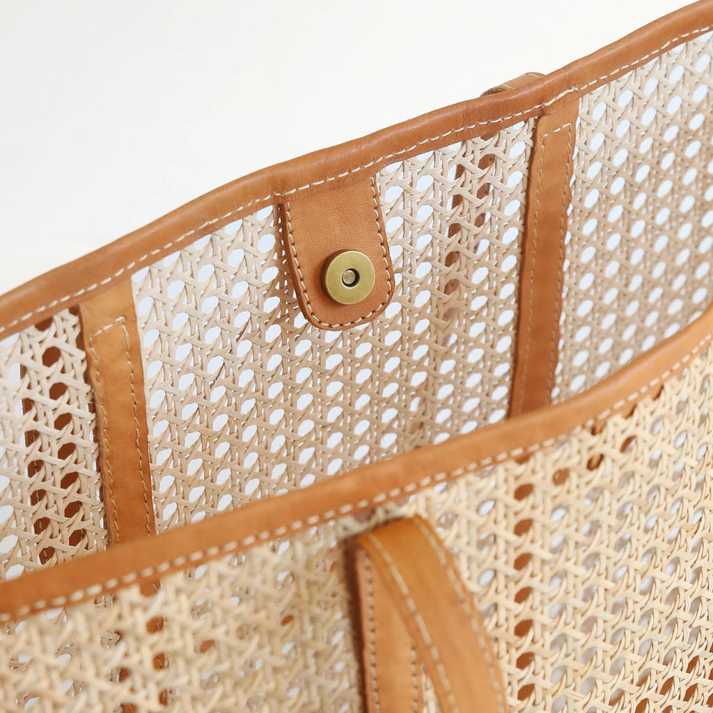 BEMBIEN - Margot Rattan Tote Bag -