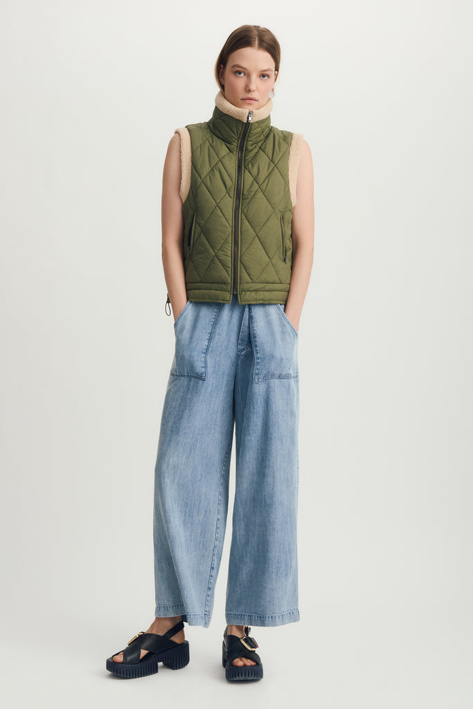 Melissa Nepton - Leonie Pant - Med Blue Denim