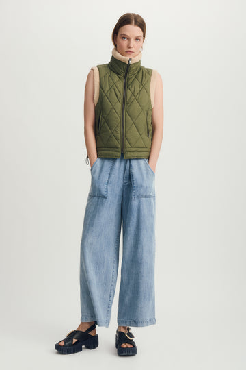 Melissa Nepton - Leonie Pant - Med Blue Denim