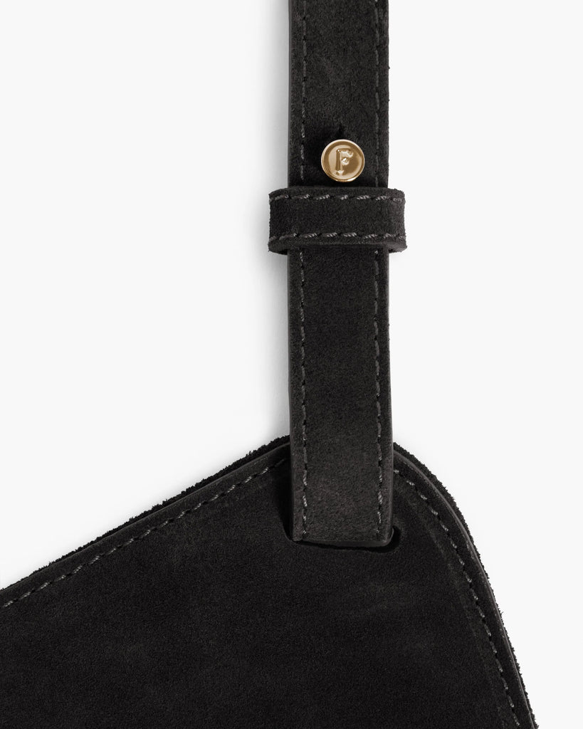 Flattered - Dahlia Tote Bag – Suede Black -