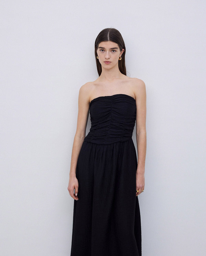 Yerse - Long Draped Dress -