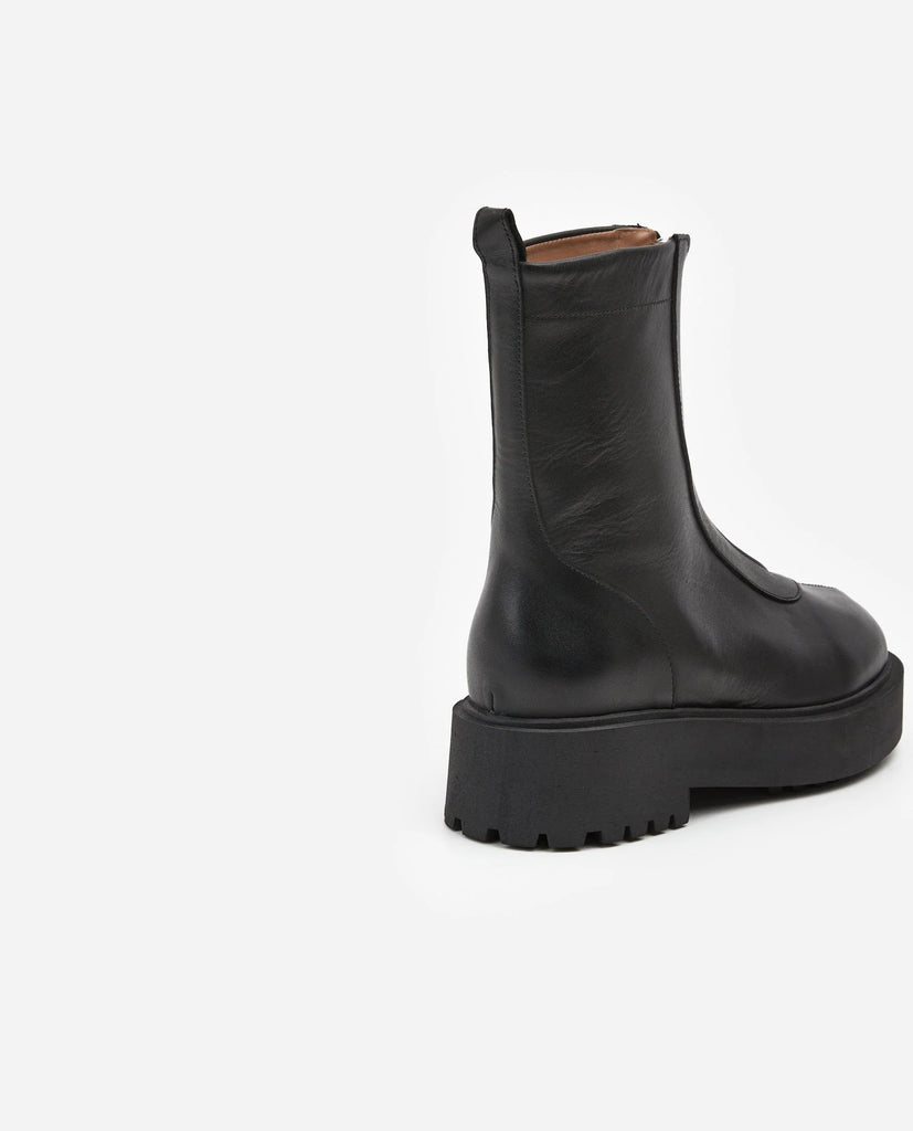 Flattered - Alma Leather Boot -