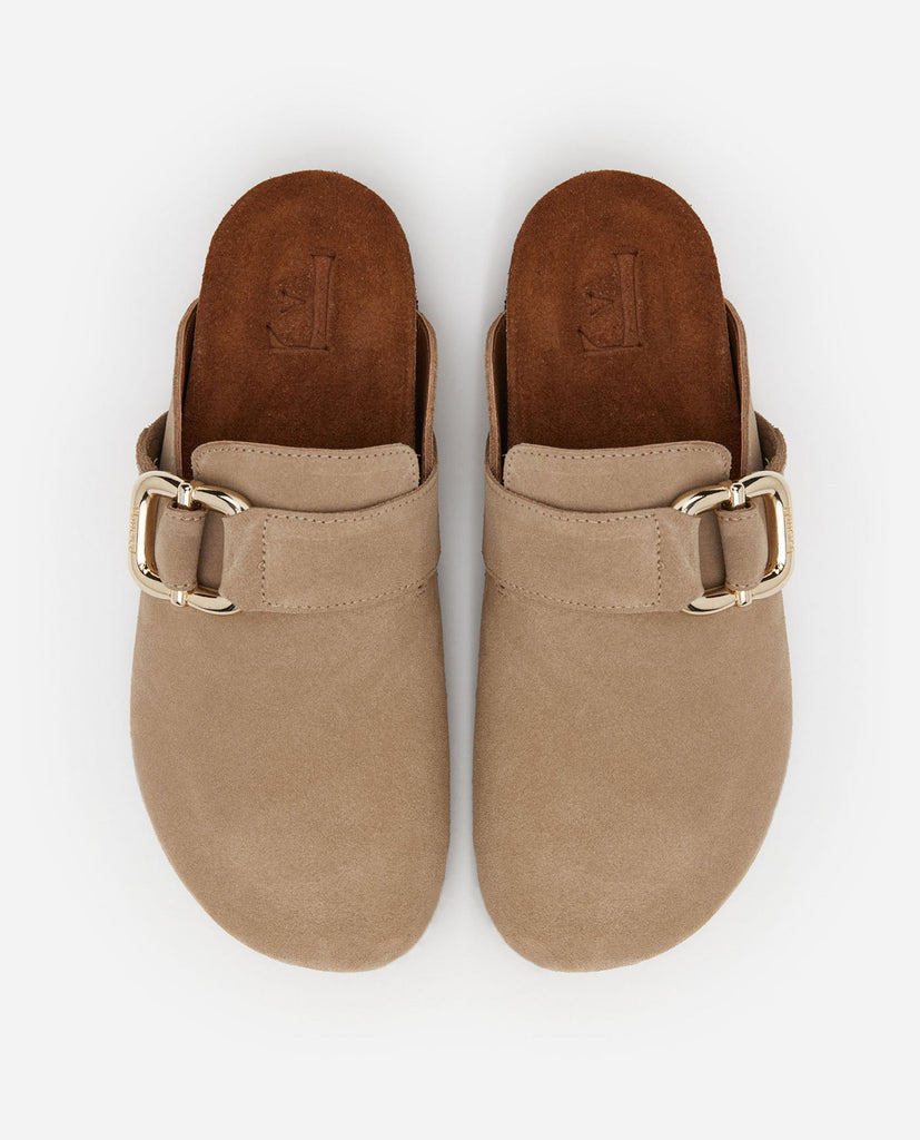 Flattered - Cara Suede Clog -