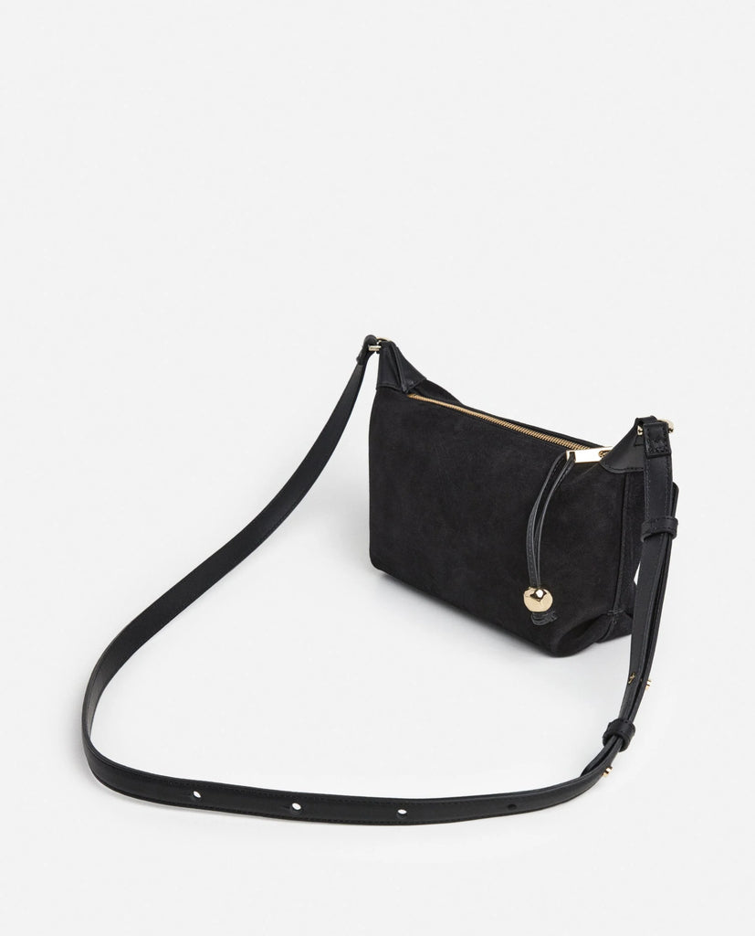 Flattered - Ru Crossbody Bag – Suede Black -
