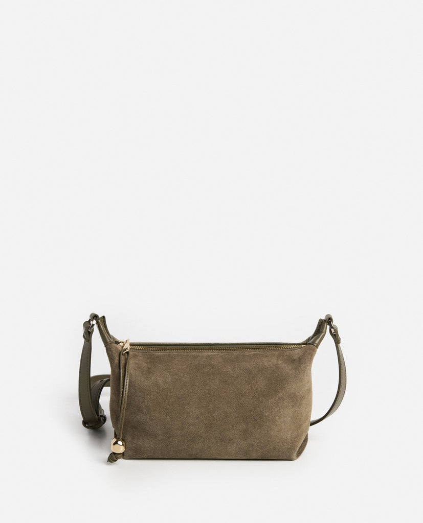 Flattered - Ru Crossbody Bag – Suede Olive -