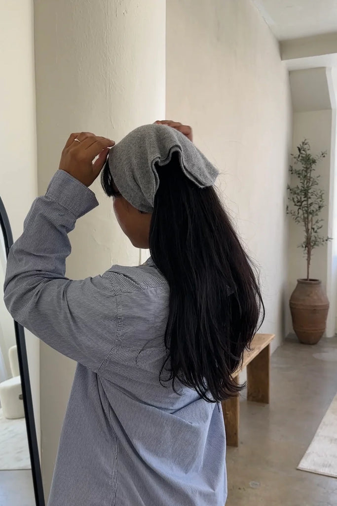 Le Bon Shoppe - Cashmere Bandana – Grey -