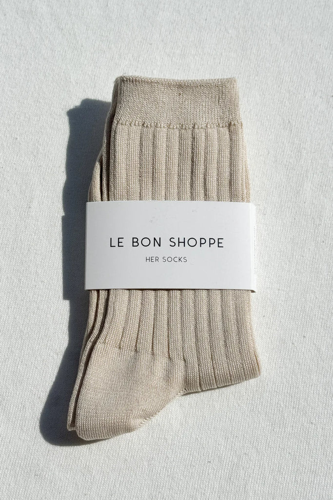Le Bon Shoppe - Her Socks - Porcelain