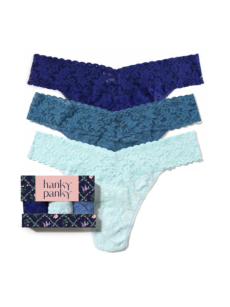 Hanky Panky - Original Thong – Multi 3 Pack - Everlasting O S