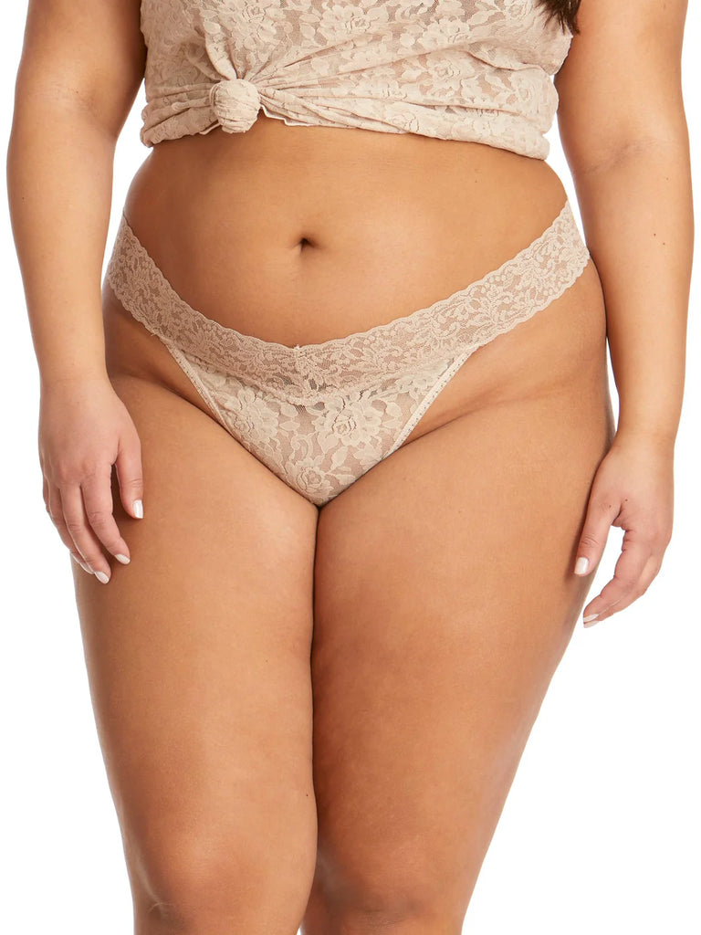 Hanky Panky - Original Rise Lace Thong -