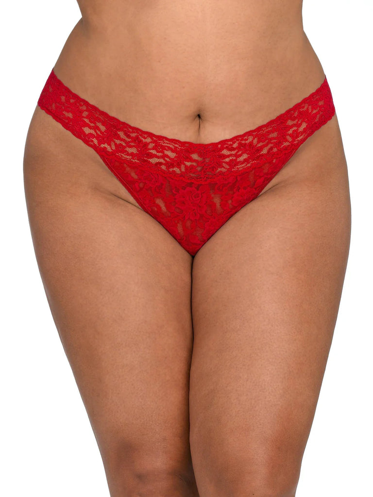 Hanky Panky - Original Rise Lace Thong -