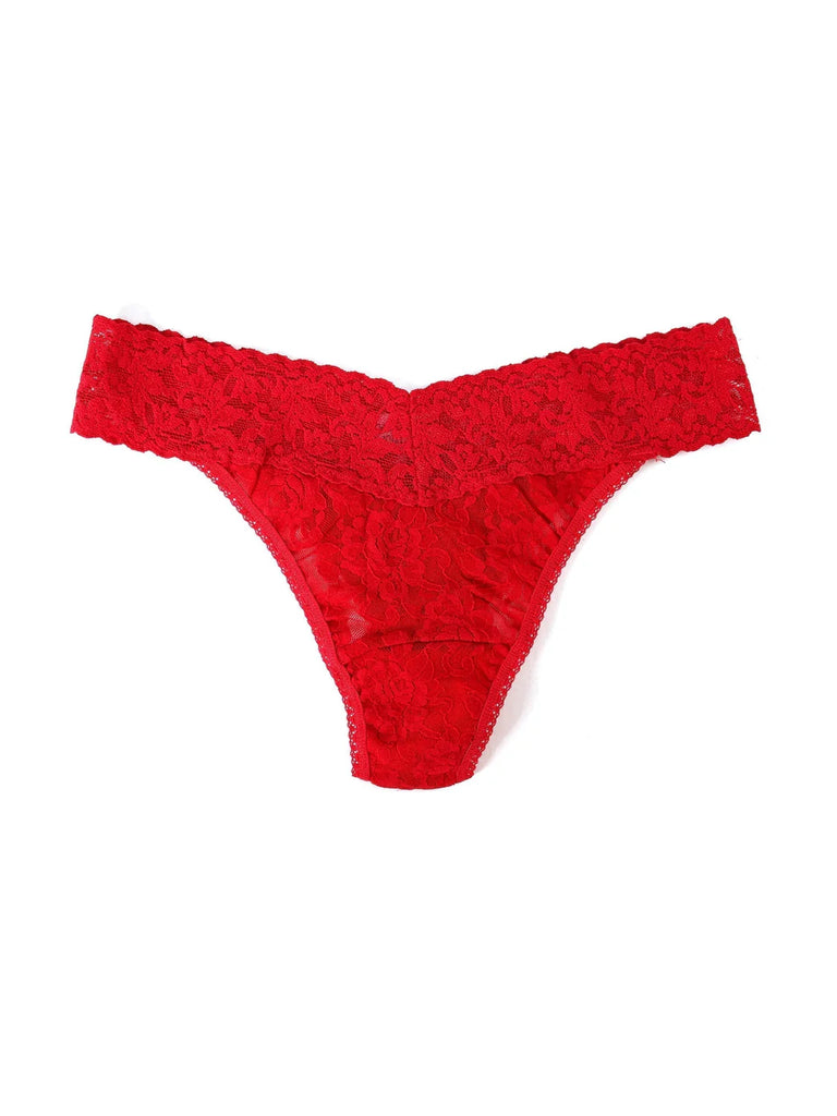 Hanky Panky - Original Rise Lace Thong -
