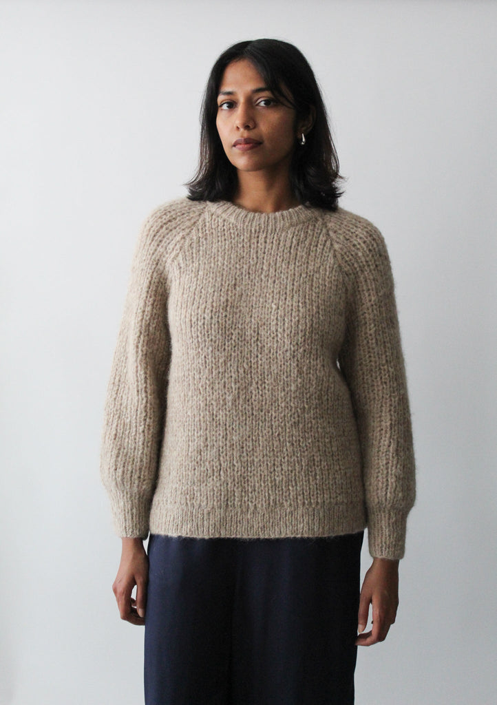 Sattva by Sarah - White Point Sweater - Cream