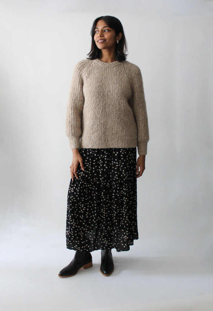 Sattva by Sarah - White Point Sweater -