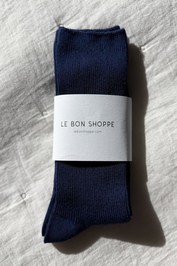 Le Bon Shoppe - Trouser Socks – Navy -