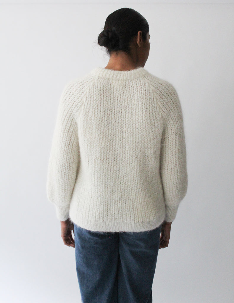 Sattva by Sarah - White Point Sweater -