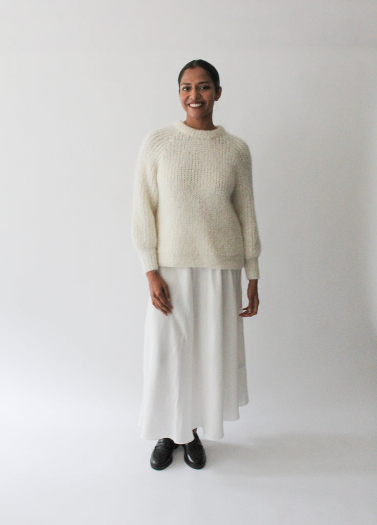 Sattva by Sarah - White Point Sweater -