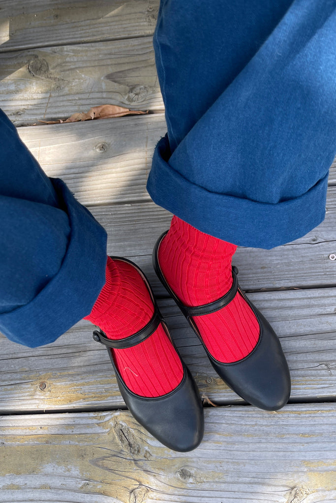 Le Bon Shoppe - Her Socks – Red -
