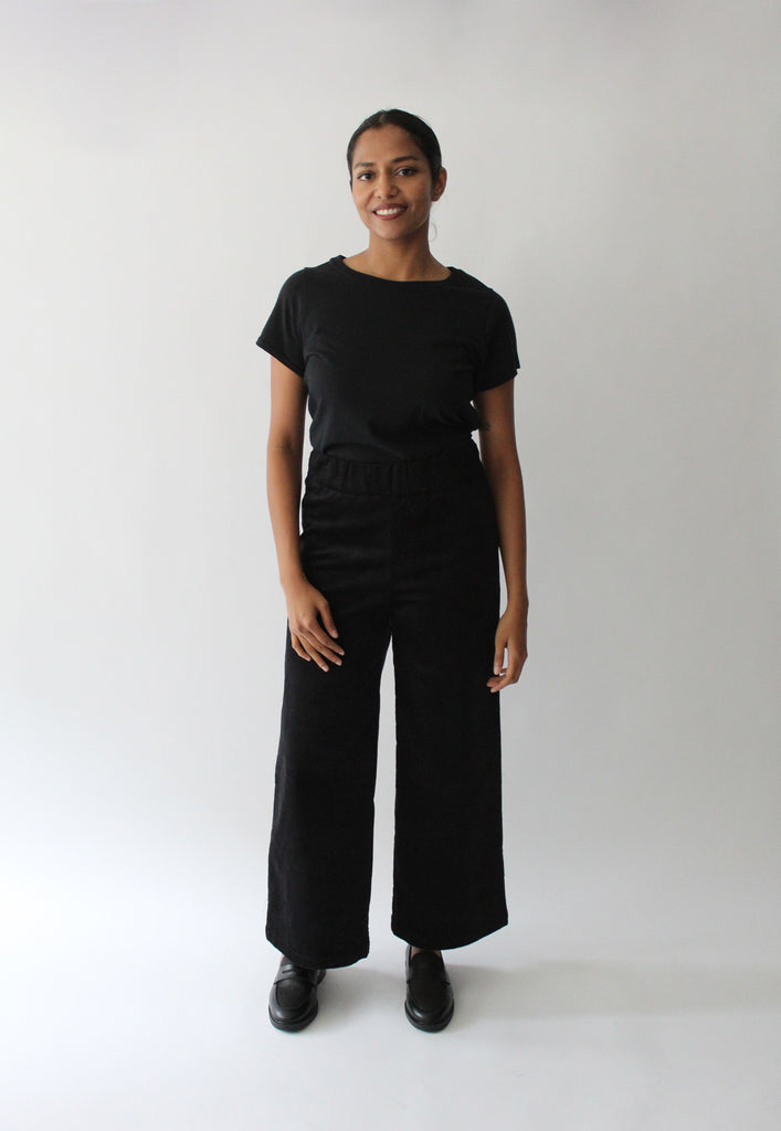 Sattva by Sarah - Cord Pant - Black
