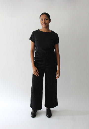 Sattva by Sarah - Cord Pant - Black