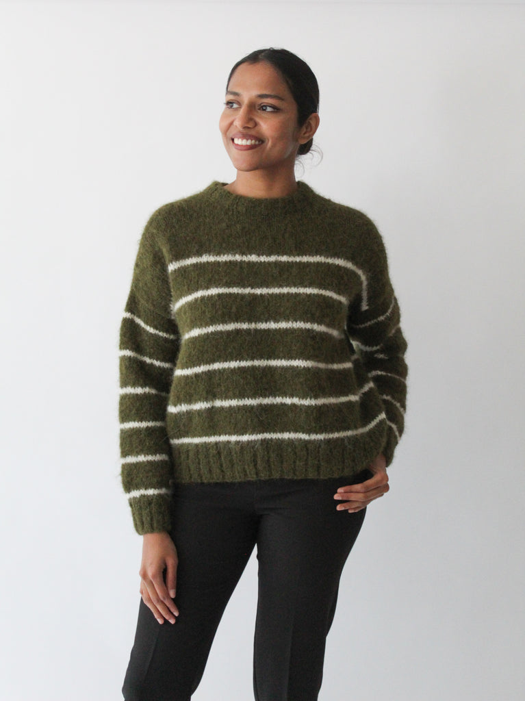 Sattva by Sarah - Stripe Crew -