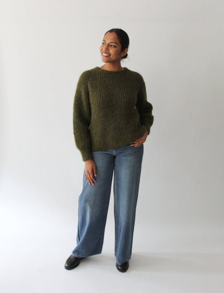 Sattva by Sarah - White Point Sweater -