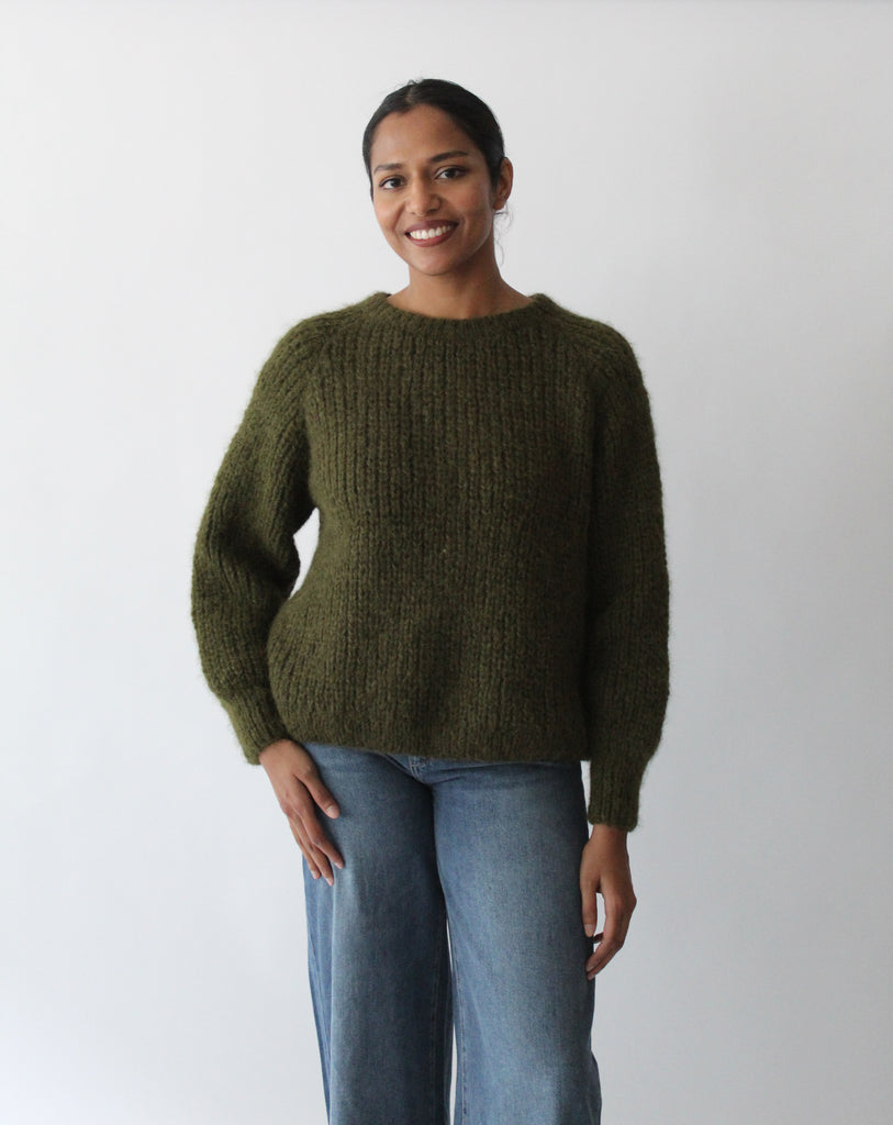Sattva by Sarah - White Point Sweater -