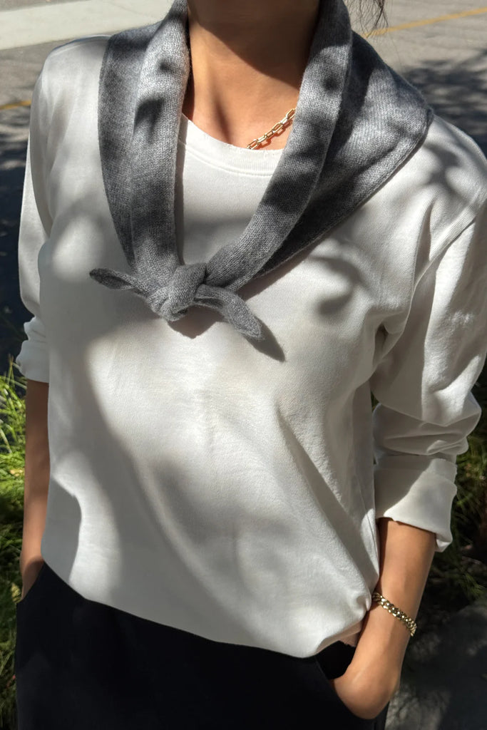 Le Bon Shoppe - Cashmere Bandana – Grey -