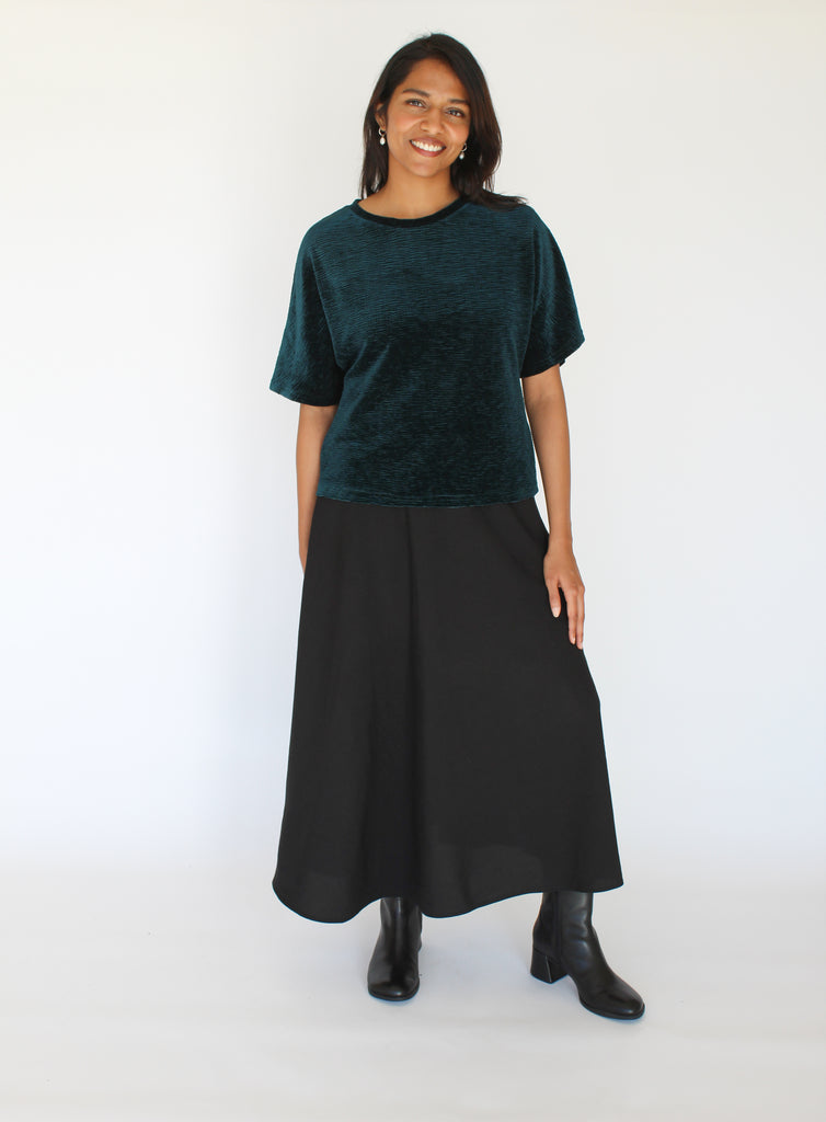 Sattva by Sarah - Long Skirt - Black