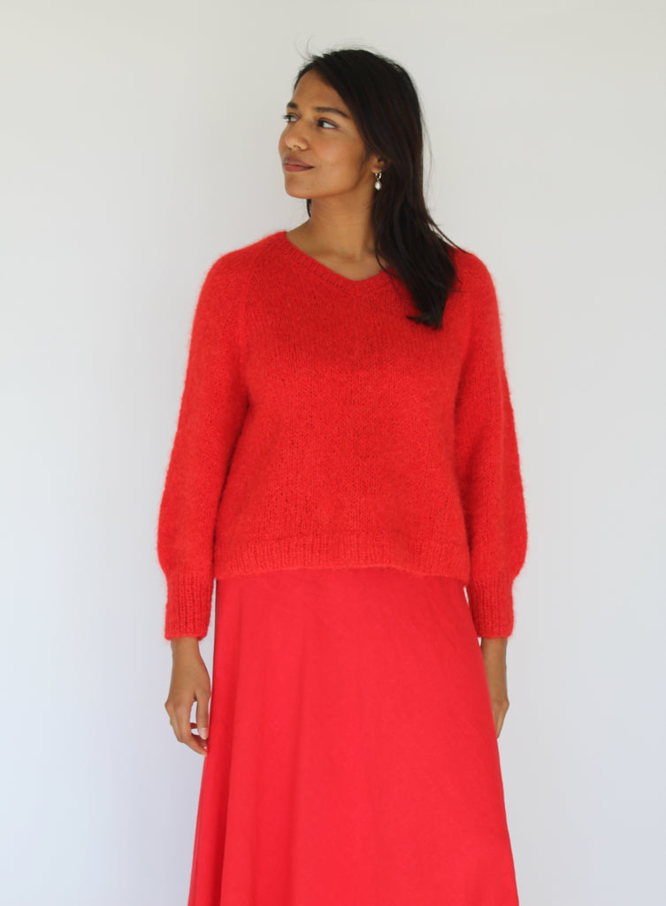 Sattva by Sarah - LuLu V-Neck Sweater -