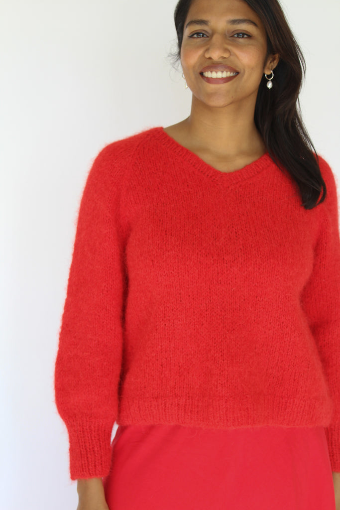 Sattva by Sarah - LuLu V-Neck Sweater -