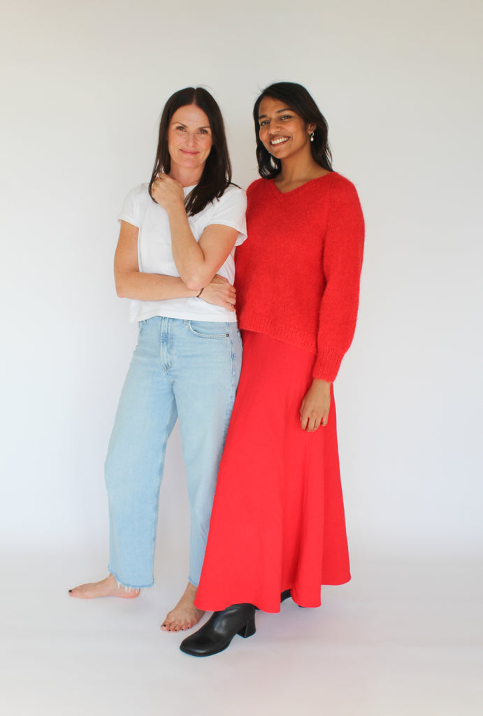 Sattva by Sarah - LuLu V-Neck Sweater -